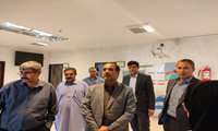 بازدید دکتر حبیب غزنوی رئیس دانشگاه علوم پزشکی زاهدان از شبکه بهداشت و درمان شهرستان خاش